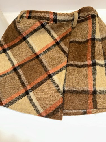 A Loves A Big Girls 7-16 Mini Plaid Wrap Skort SZ L - Picture 3 of 6