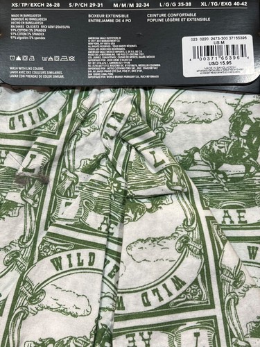 NUEVO CON ETIQUETAS ÁGUILA AMERICANA Boxer Elástico Talla XS-S-M-L-XL Halloween #40 - Imagen 52 de 61