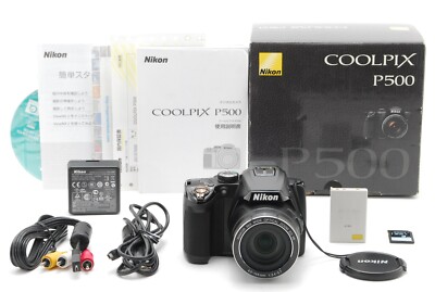 Nikon COOLPIX P500 デジタルカメラ １式 箱付き Amazon | NikonデジタルカメラCOOLPIX P500 ブラック P500 1210