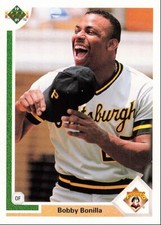 1991 Upper Deck Bobby Bonilla Pittsburgh Pirates #152