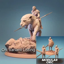 Orcs by Rescale Miniatures | D&D | DnD | Miniature | RPG | Print to Order