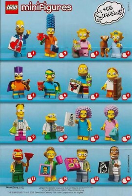 LEGO 71009 The Simpsons Series 2 – Complete Set of 16 Minifigures