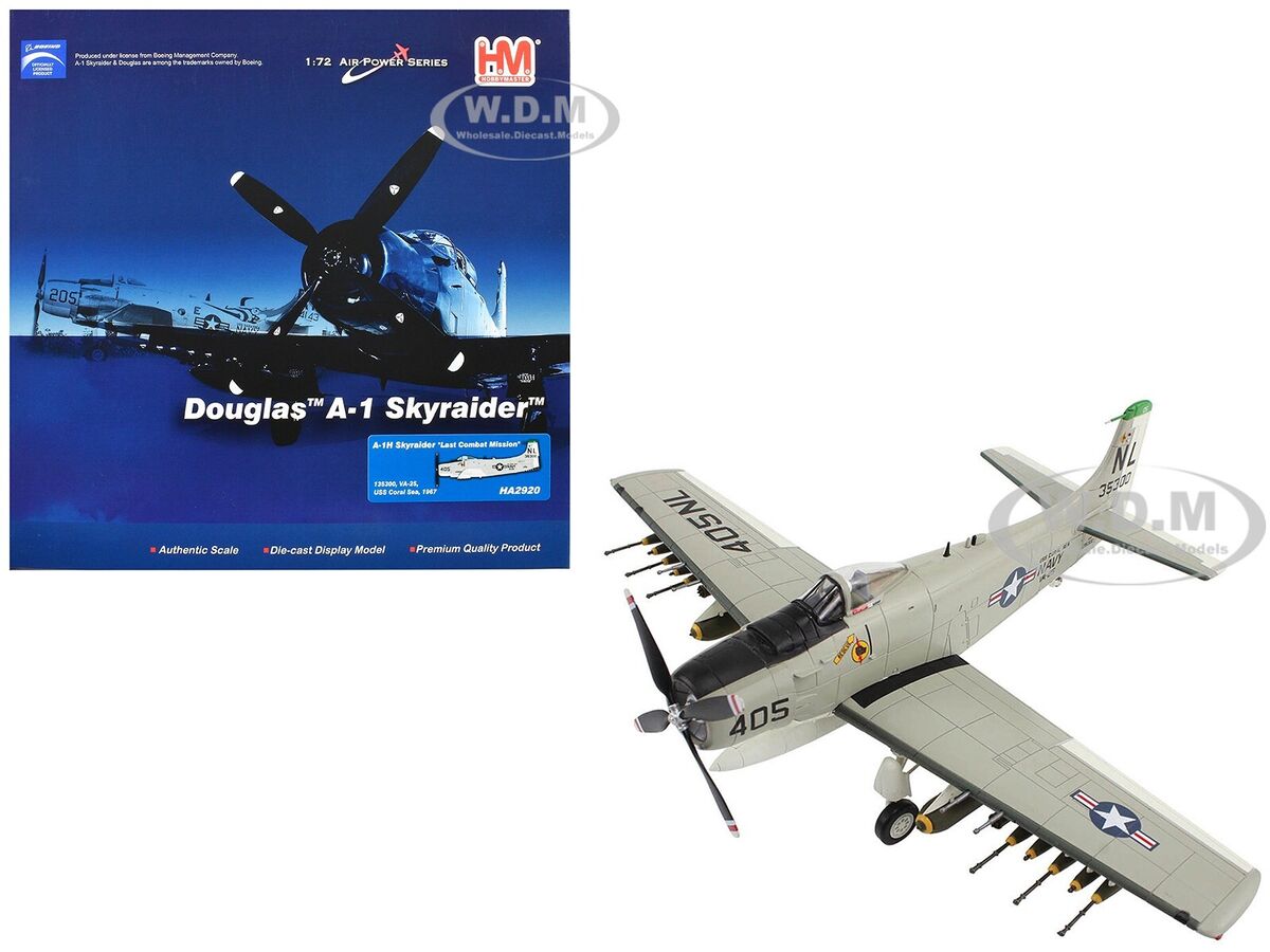 DOUGLAS A-1H SKYRAIDER AIRCRAFT DOUGLAS A-1H SKYRAIDER AIRCRAFT