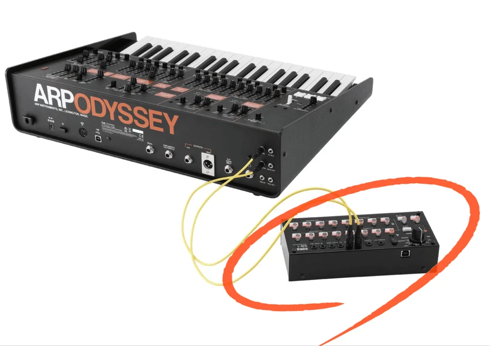 KORG SQ-1 CV  2x8 Step Sequencer and Sync 193(W)× 84(D)× 63(H)mm JAPAN NEW - Image 4 of 4