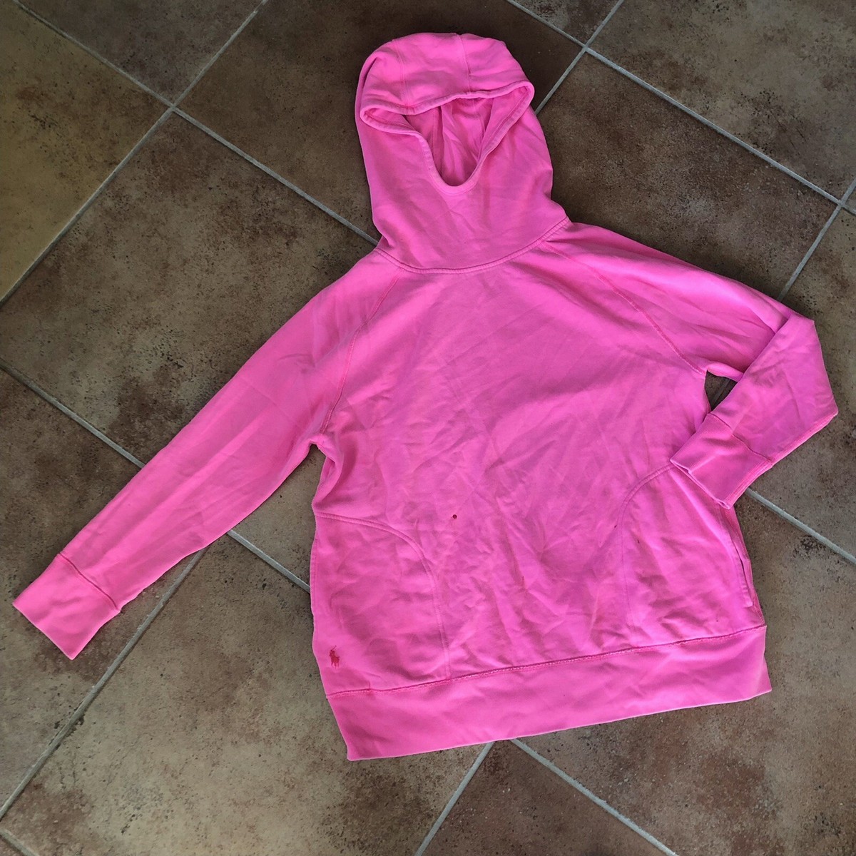 【雰囲気抜群】90s POLO RL fade pink hoodie 襤褸 s-l1200.jpg