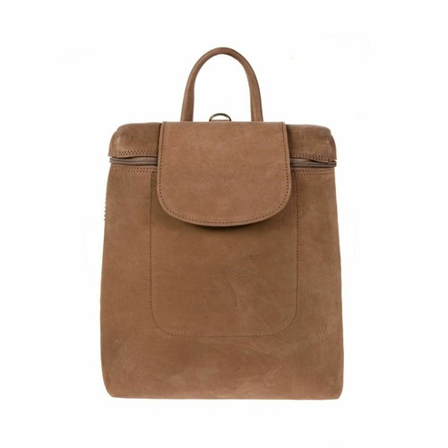 Vintage Leather Backpack Satchel 