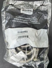 Smart Choice 4' Stainless Steel Washer Fill Hose 5304507963, 2Pk