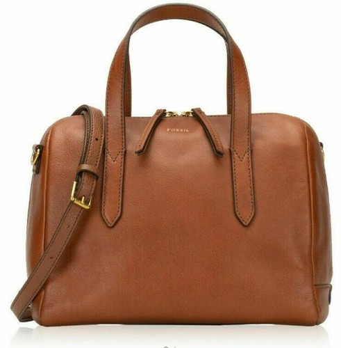 Fossil Claire Black Brown Signature Flap Backpack SHB2346015  display picture 2