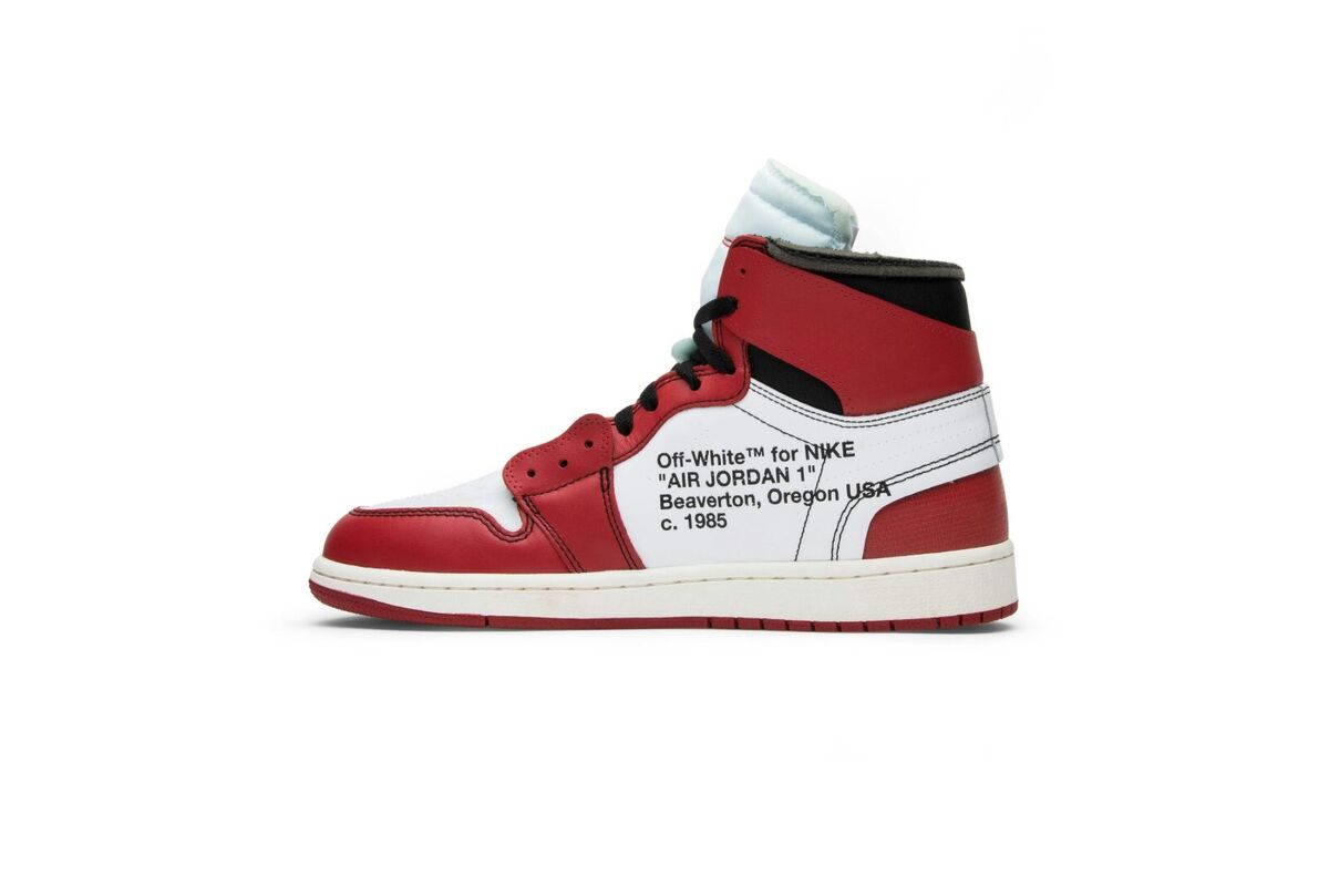 Off-White Nike Air Jordan 1 High The Ten Chicago AA3834-101 Off-White Nike Air Jordan 1 High The Ten Chicago AA3834-101