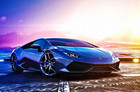 Lamborghini Wall Sticker 3D Wall Art Sport Car Decal Kids Decor Self-Adhesive
