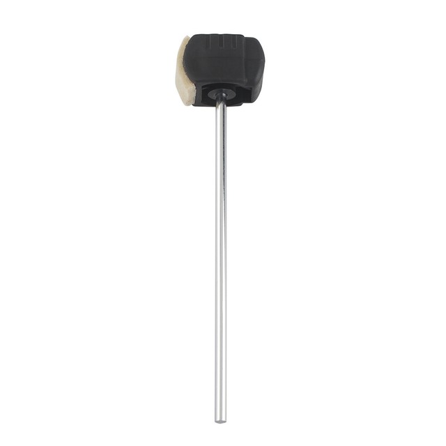 High-quality Bass Drum Pedal Beater Wool Felt Stainless Steel Handle Parts C0I8 High-quality Bass Drum Pedal Beater Wool Felt Stainless Steel Handle Parts C0I8