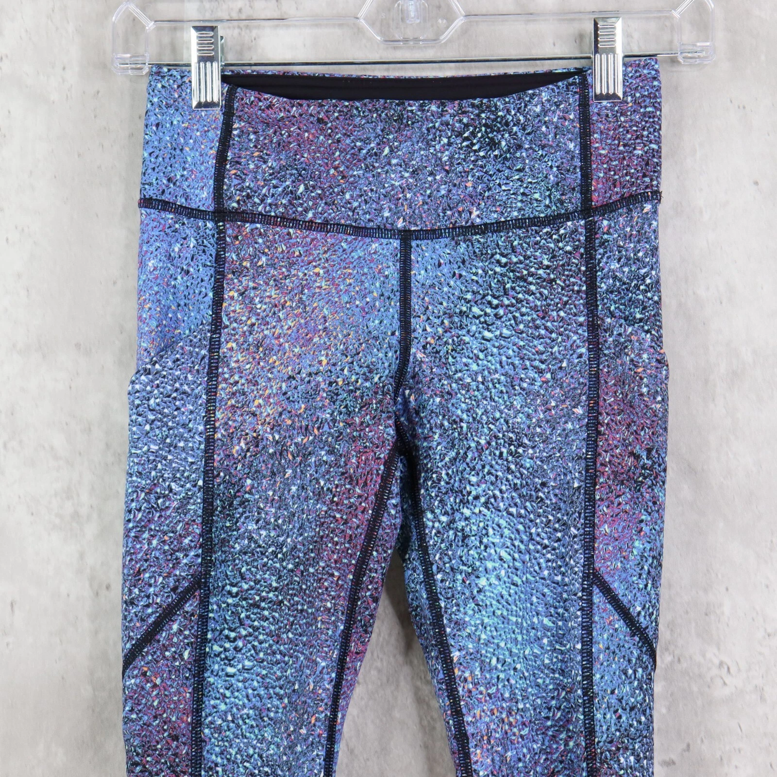 lululemon speed tight v strive mermaid rainbow galaxy leggings