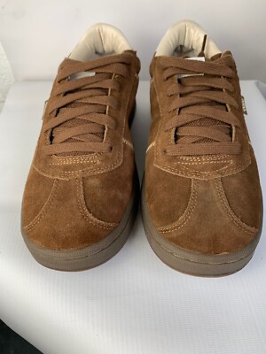 Beloe Skate Shoes 'Beloe the Z' Gum sole brown Suede, White