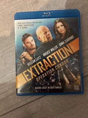 Blu-ray/ Extraction - Operation Condor - mit Bruce Willis !! Wie Nagelneu !!