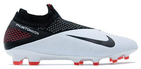 Nike Phantom Vision 2 Elite DF FG White Laser Crimson Black