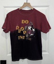 Disney Parks Tower Of Terror Do Drop In Mickey Tee T Shirt Youth XL Kids Dip Dye