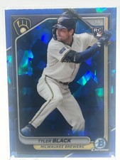 2024 Bowman Chrome Sapphire #63 Tyler Black Rookie