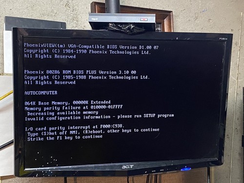 Vintage PC MIT 286-teiligen Stiefeln? Sauber - Bild 3 von 16