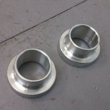 11 5x4.75 Std Early Ford Disc Brake Rotor Bearing Adapters Pair Gm Conversion