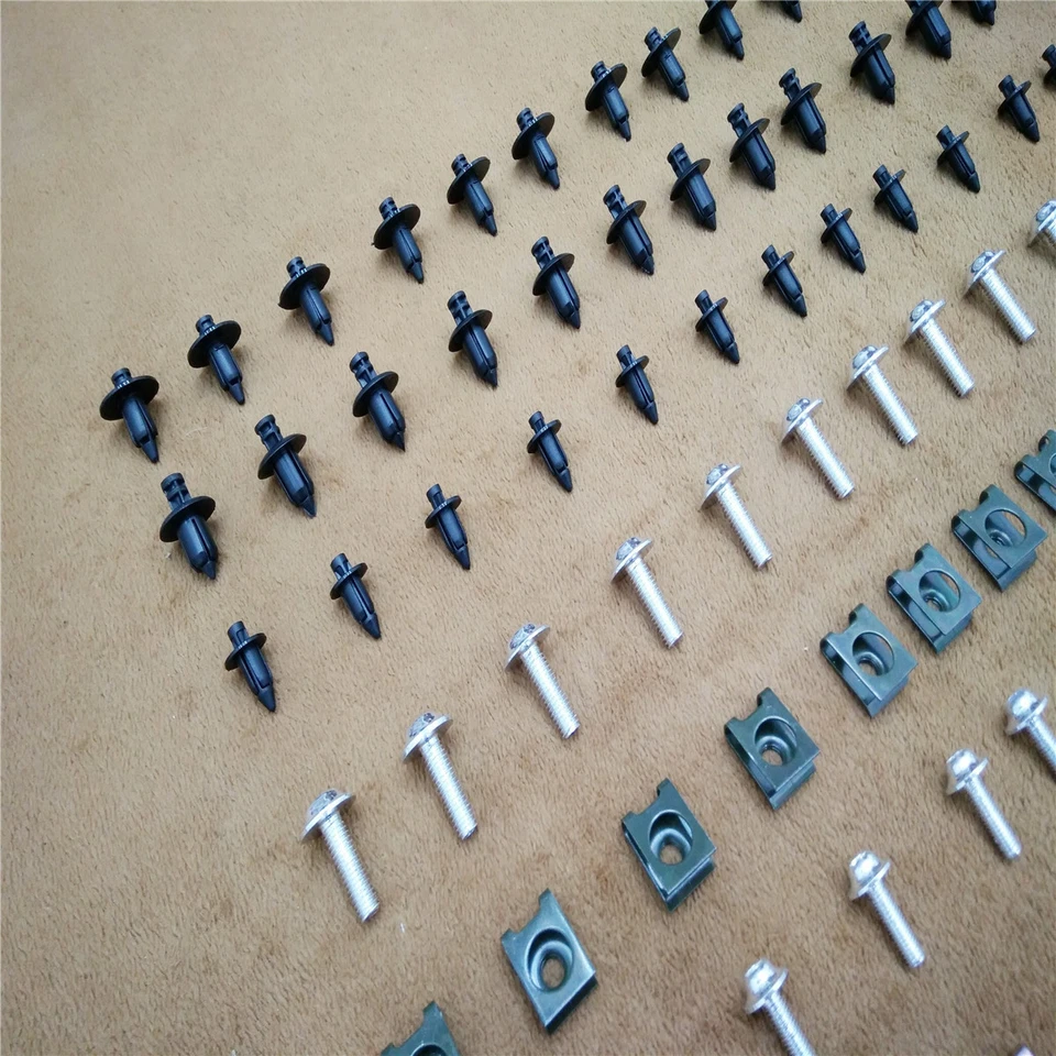 Комплект болтов обтекателя кузова зажимы винты для Honda CBR125R CBR250R CBR300R CBR500R - Изображение 3 из 4