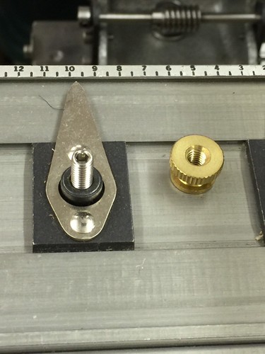 LARGE FLEUR DI LIS BRASS MASTER TEMPLATE FOR NEW HERMES ENGRAVER SOLID BRASS - Picture 12 of 12