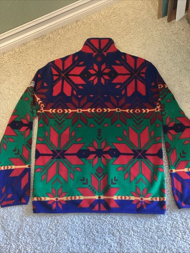 Polo Ralph Lauren Fair Isle Brushed Fleece Pullover Men’s Size M New MSRP $248 - Picture 6 of 18
