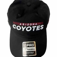 Arizona Coyotes Fanatics Authentic Pro Rink Adjustable Unisex Hat Cap NHL
