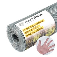 8inch x 25ft Hardware Cloth 1/4 inch Chicken Wire Fencing 23Ga, Hot Dipped Ga... 1.53 per foot