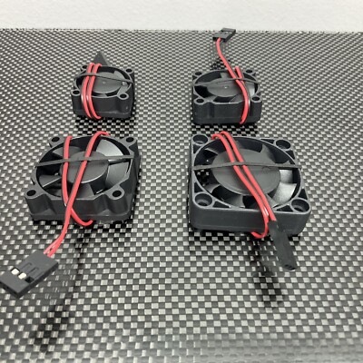 25mm 30mm 35mm 40mm RC Cooling Fan For 1/8 1/10 Brushless Brushed ESC Motor Fan