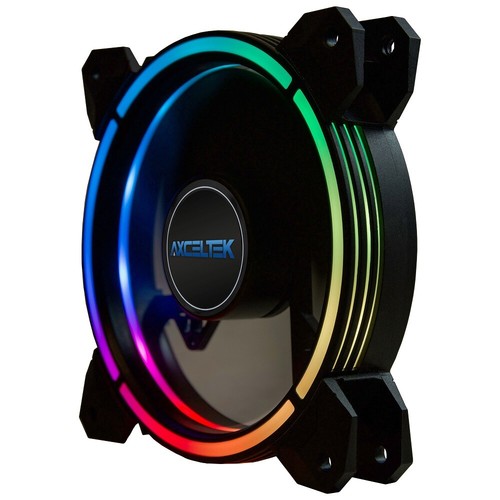 NEW Axceltek F120-ARGB 120mm RGB/White/Red/Blue/Black Fan - Picture 13 of 13