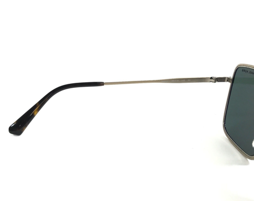 Michael Kors Sunglasses MK1154 Blue Ridge 18993H Shiny Gold w Green Solid Lenses - Picture 10 of 14