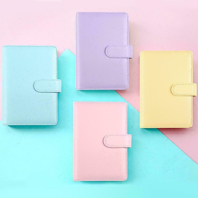 A6//A5 Macarons Loose Leaf Ring Binder Notebook Weekly Monthly Planner Diary