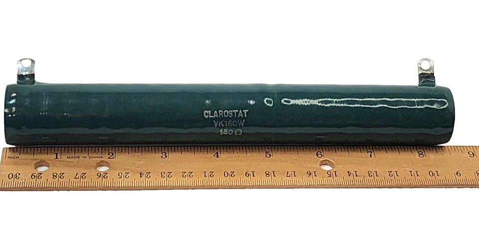 (1x) 150 Ohm - 160W 175W 5% - Vitreous Enamel Wirewound Power Resistor - VK160W - Image 3 of 3