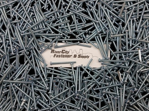 10 MARPAC 1/4-20 X 4 Phillips Ovalado Máquina Tornillos Con Tuerca - Foto 6