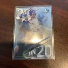 2020 Bowman Chrome Draft 20 In '20 #20IN20EH Ed Howard Chicago Cubs