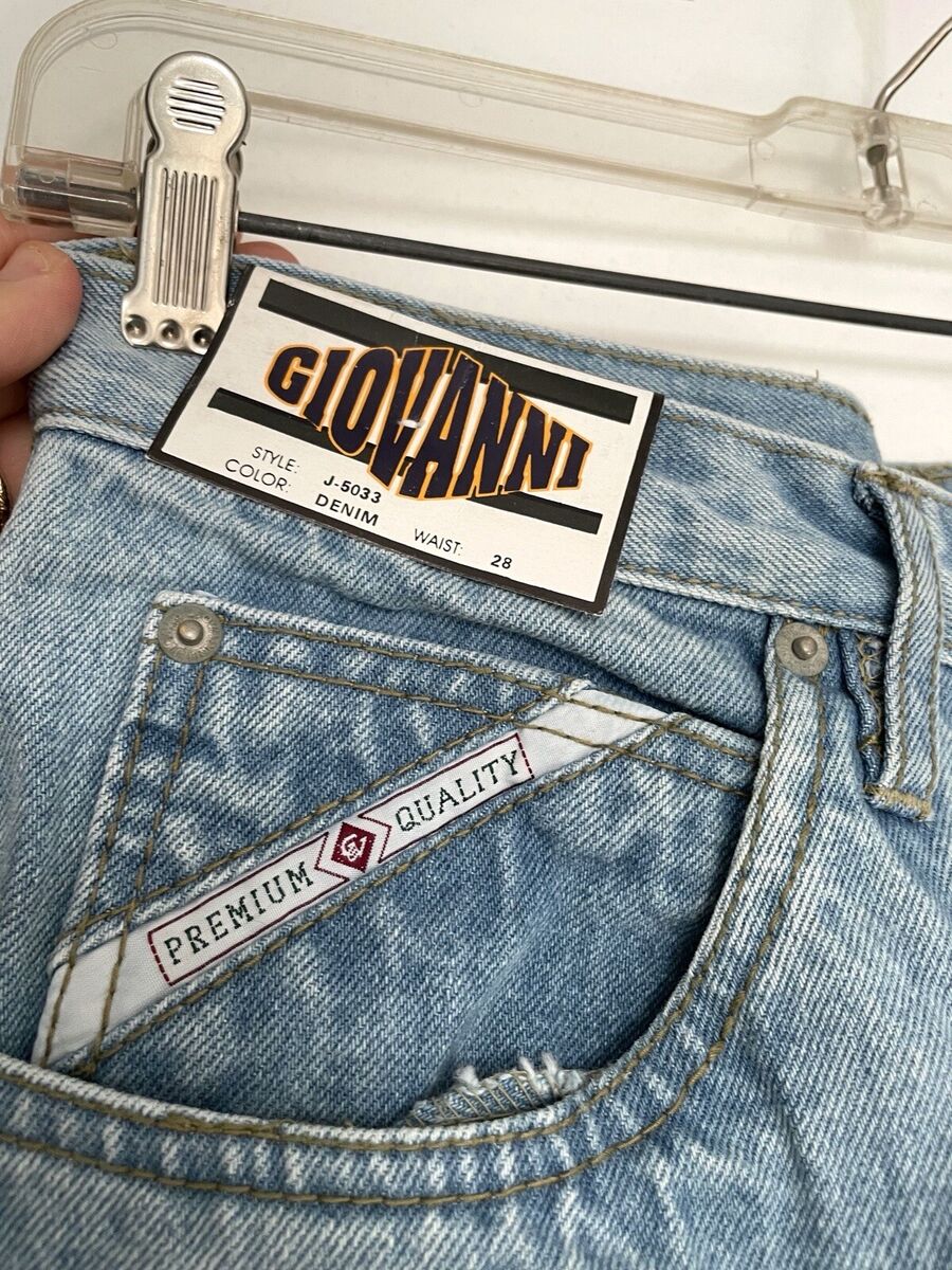 Vtg Deadstock Giovanni 100% Cotton Straight Leg Denim Jean Vtg Deadstock Giovanni 100% Cotton Straight Leg Denim Jean