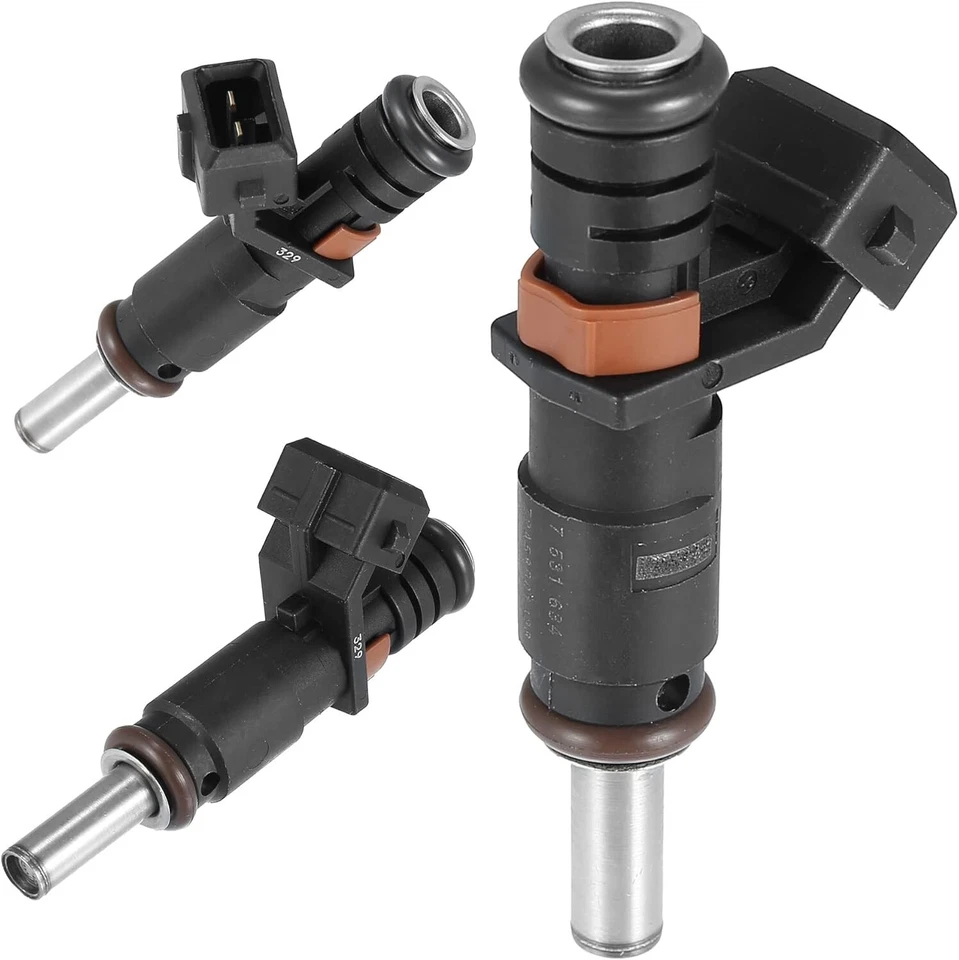 Inyectores de combustible Siemens X6 nuevos OEM para BMW 528I XDRIVE L6 2009 2010 3,0 L #7531634 Foto 3 de 4