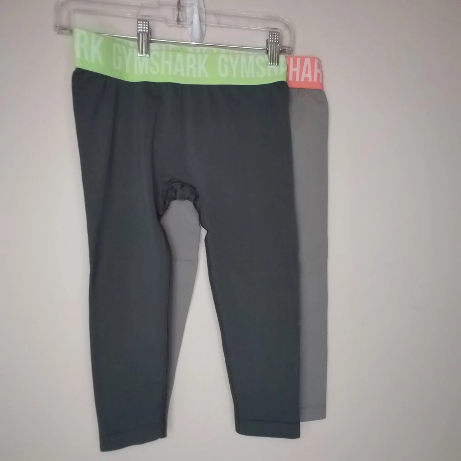gymshark yoga lot of two dark light shorts
