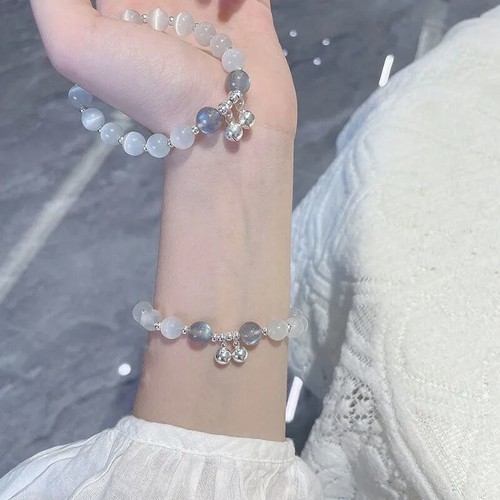 Exquisite Crystal Bracelets For Women Cute Star Moon Opal Zircon Bracelet - Picture 4 of 22