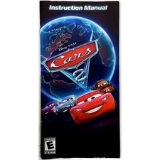Manual Only Cars 2 - Sony Playstation Portable Authentic Instruction Booklet