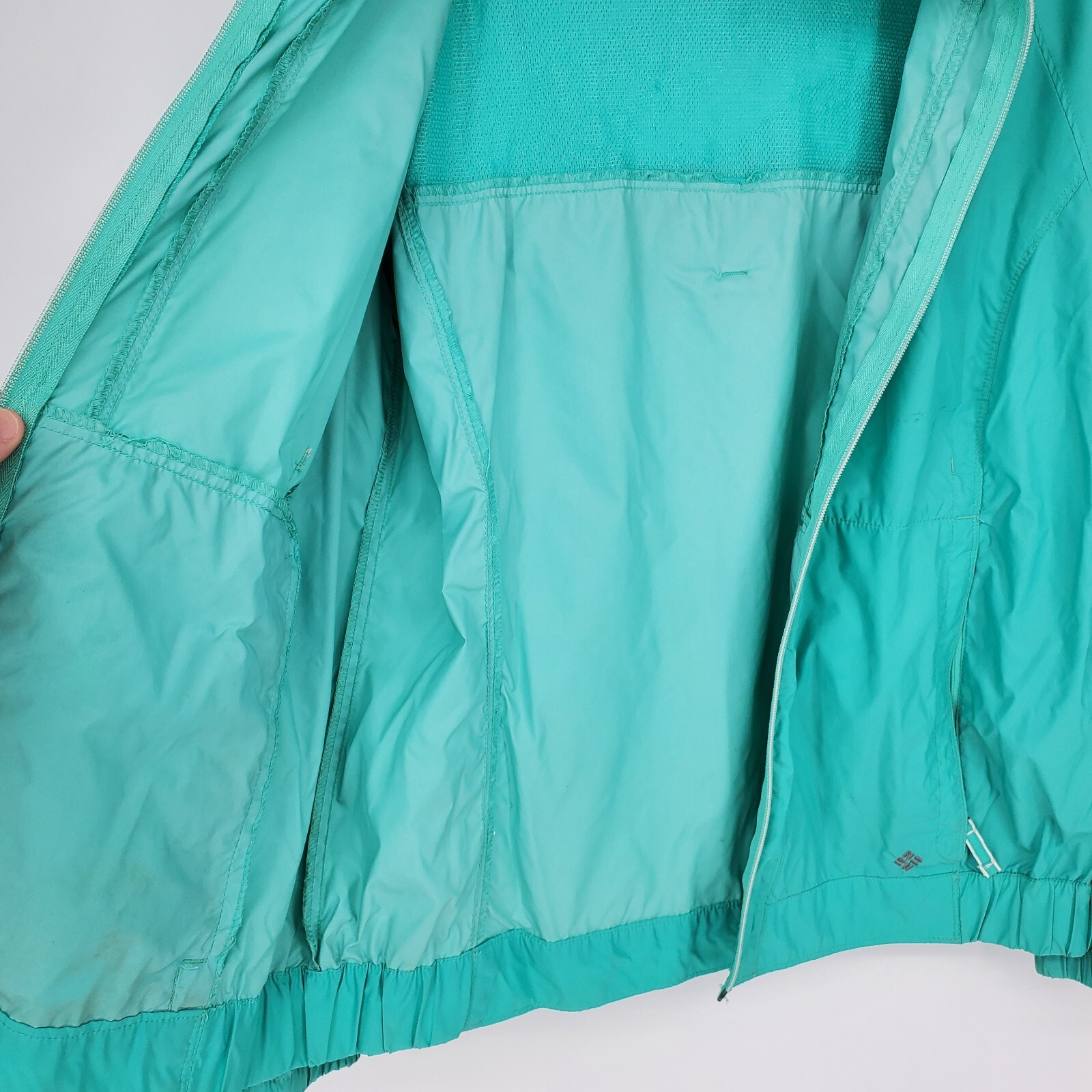 Columbia Endless Trail Wind Shell Jacket Womens L… - image 15