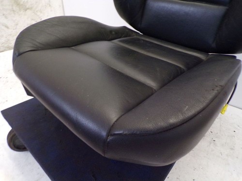Sitz vorne rechts Leder schwarz SHZ passt für BMW 3 CABRIOLET (E36) 320I - Picture 7 of 12