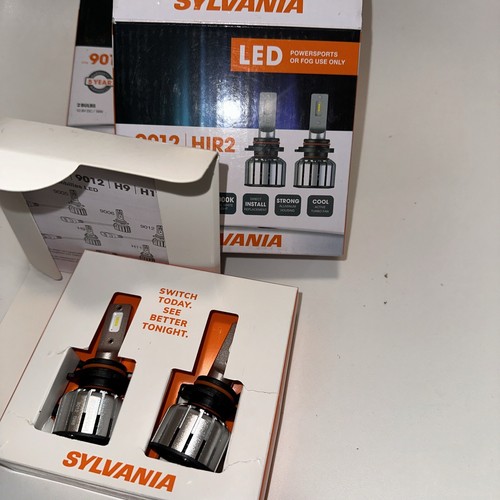 Sylvania LED 9012 HIR2 (9012SL.BX2) Fog & Powersport Headlight 2 Bulbs. - Picture 2 of 13