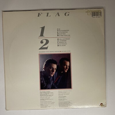 Flag - S/T - NM/EX 1985 Synth Pop Rock Scotti Bros BFZ-40188 Promo