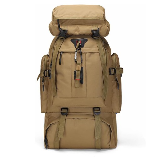 Rucksack Wasserdicht 80L Wanderrucksack Trekking Reiserucksack Groß Herren&Damen - Bild 14 von 15