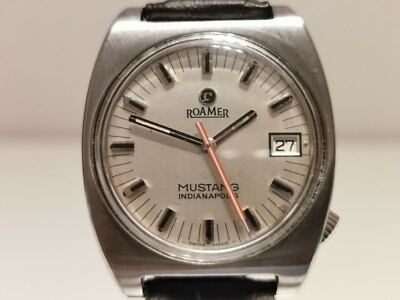 VINTAGE RARE SWISS MEN'S AUTOMATIC SPORT WATCH 