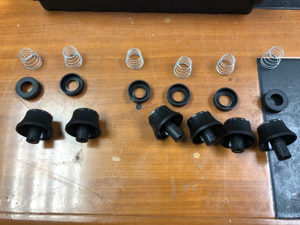 FULL SET 6 x BELLING FSDF608D 60 cm Dual Fuel Cooker Silver Black eBay