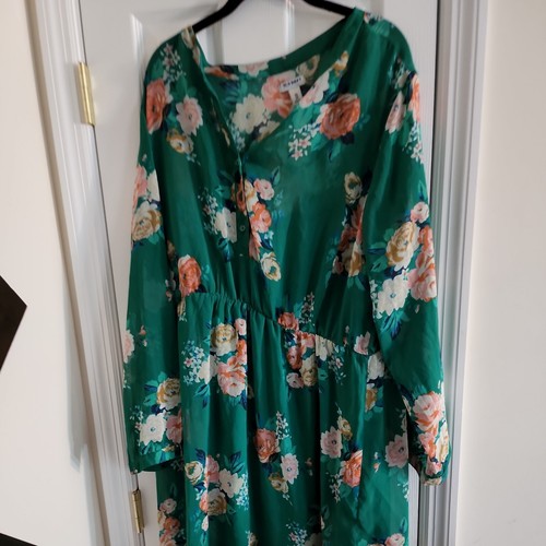 Old Navy Womens Long Sleeve Swing Dress 