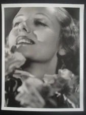 EVELYN LAYE Stunning Original Vintage 1935 10x13 McNULTY MGM DBW Portrait Photo