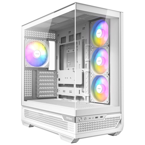 Antec C7 Mid Tower PC Gaming Case - White, 3x 120mm & 1x 140mm ARGB Fans - 第 1/10 張圖片